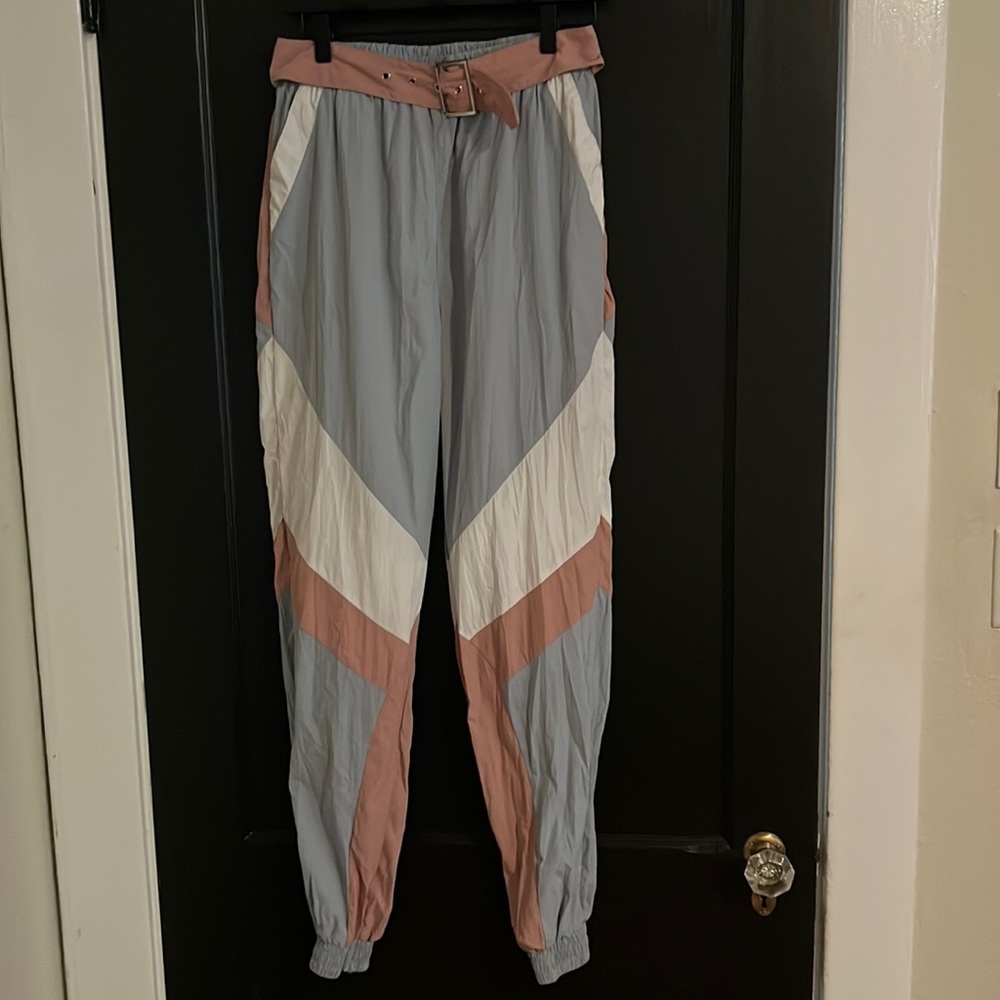 Missguided Mulicolor cute 80s ski party pants